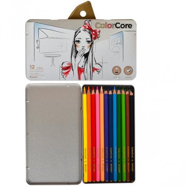 Олівці кольорові Marco "ColorCore" 12 кольорів