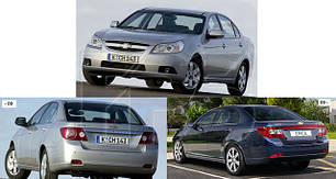 Протитуманні фари для Chevrolet Epica '07-12