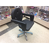 Перукарське Крісло для клієнта салону краси мод.Лотос (Lotos) крісла для перукарських салонів, фото 3