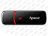 USB флеш накопичувач Apacer 64GB AH333 black USB 2.0, фото 3