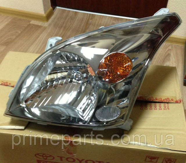 Фара Toyota Land Cruiser Prado 120 тёмная фара Тойота Прадо smoke glass ...