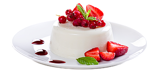 Ягодный десерт (на желатине)