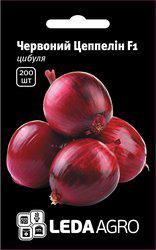 Насіння цибулі Червоний Цеппелін F1, 200 шт., ріпчастої цибулі салатного, ТМ "ЛедаАгро"