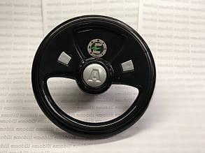 Кермо чорне для дитячого електромобіля джипа Гризлі, Нітро, Дезерт Хіро