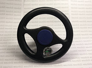 Кермо чорне для дитячого електромобіля джипа Hummer