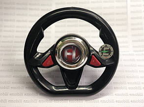 Кермо чорне для дитячого електромобіля джипа BMW I8, LEXUS