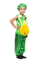 Карнавальный костюм ГРУША на 4,5,6,7,8,9 лет, детский маскарадный костюм ГРУШКА на праздник осени