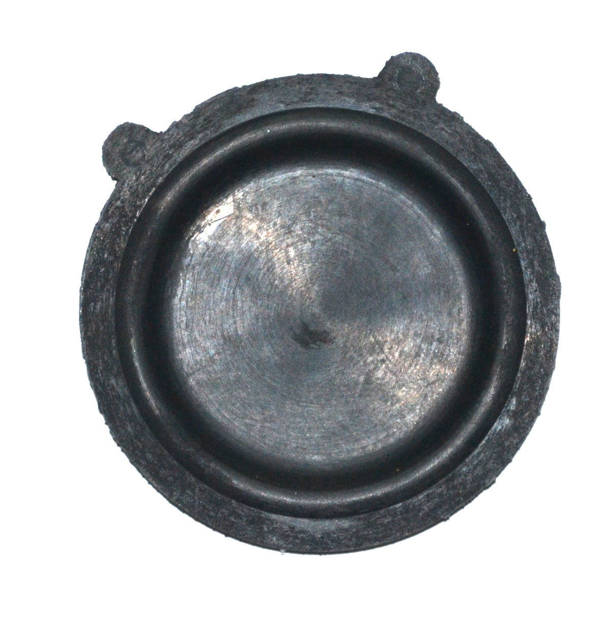 Мембрана для газовой колонки Украина D=73mm*5mm (черная,2 выступа (ушка))