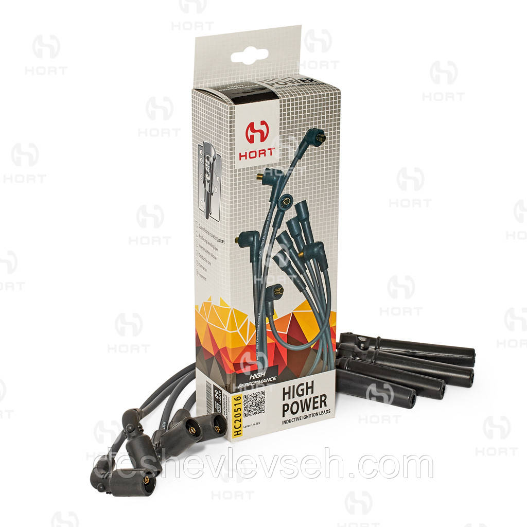 Провід вис/вольт LANOS 1,6, AVEO 16 кл. HORT (High Performance) (HC20516), 96211948 (ХОРТ)