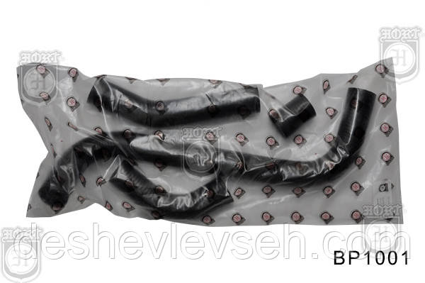 Патрубки HORT ВАЗ-2105 радіатора (4шт.) (алюм.) (BP1001), 2101-1303000 (ХОРТ)