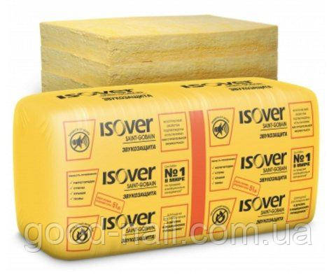 Утеплювач Isover Akuplat (ЗвукоЗахист в плитах) 50х600х1200мм (14.4 кв м/уп) 20 уп.палета
