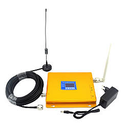 GSM DCS репітер підсилювач мобільного зв'язку 900 МГц, 1800 МГц