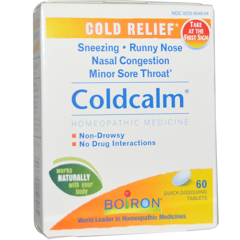 Boiron ColdCalm средство против простуды