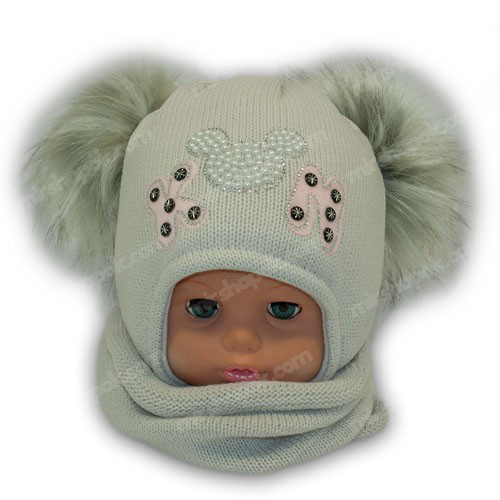 Шапка и шарф для девочки Шапка и шарф для девочки