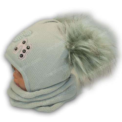 Шапка и шарф для девочки Шапка и шарф для девочки