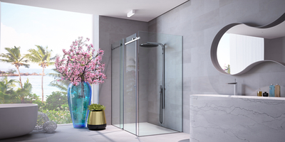 Розсувні скляні кабінки