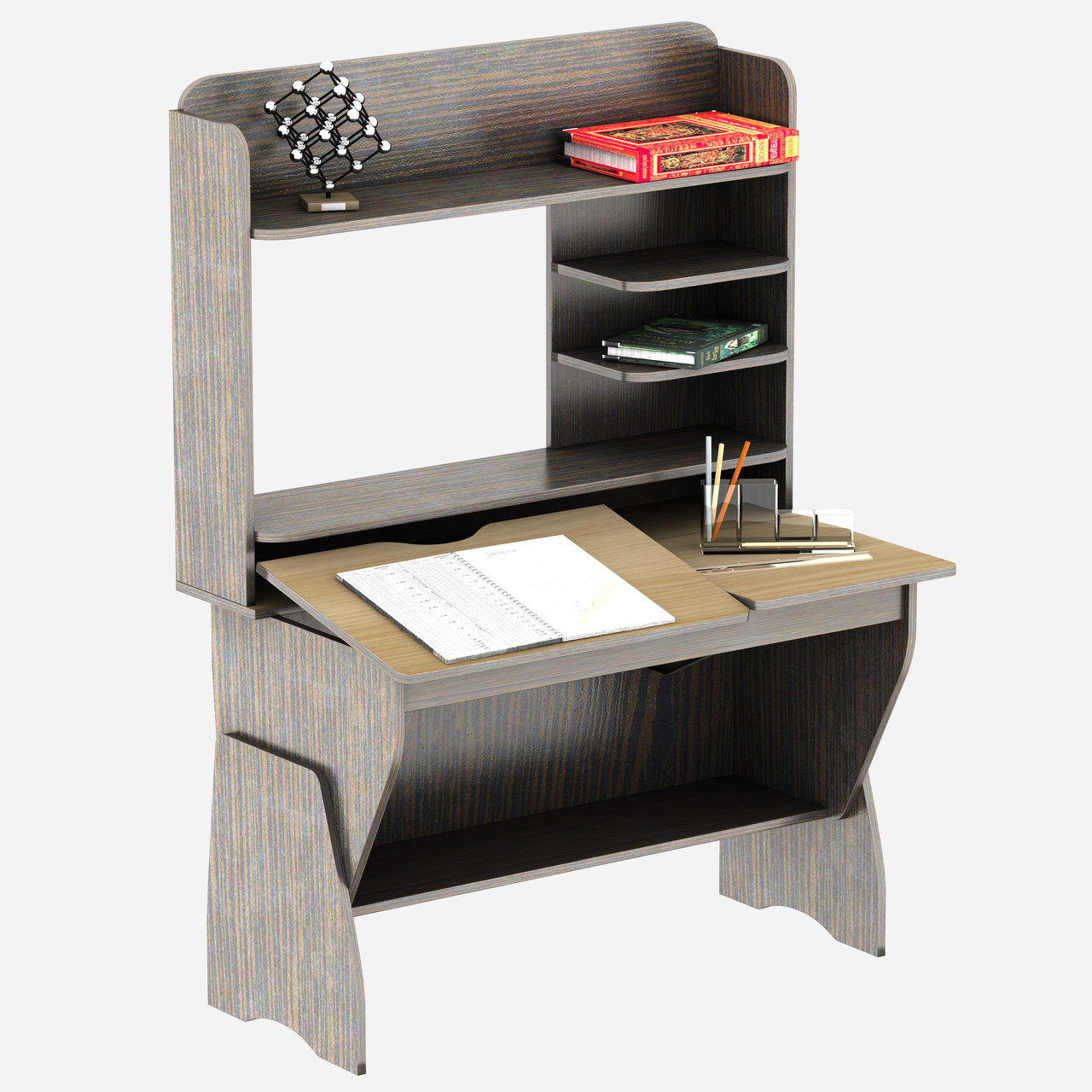 Стіл комп'ютерний 105х68х(140/154) див. СУ-19, (Універсал), фото 1