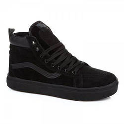 Зимові кеди Vans "Off The Wall" Black