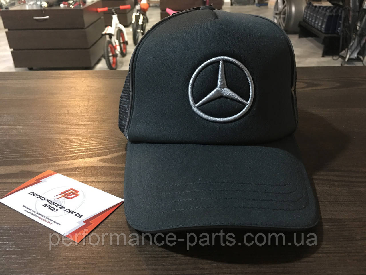 Кепка Mercedes-Benz Trucks Collection B67870975 чоловіча. Оригінал. Чорного кольору