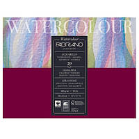 Склейка-блок для акварелі Watercolor A3 (30х40см), 200г/м2, 20 арк, 25% бавовни, середнє зерно, Fabriano 72613040