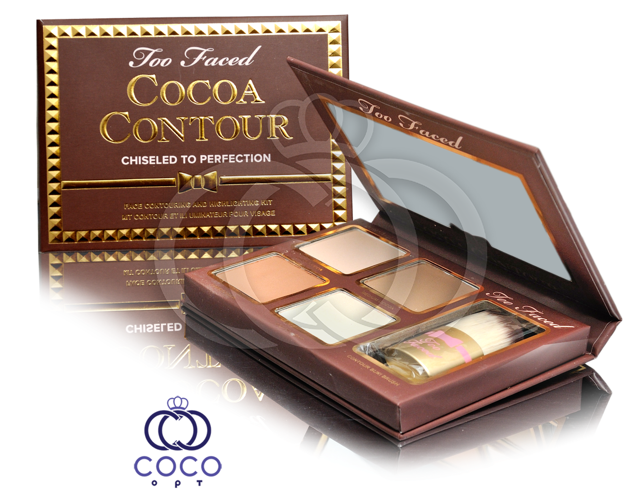 Палітра для контурингу Too Faced Cocoa Contour