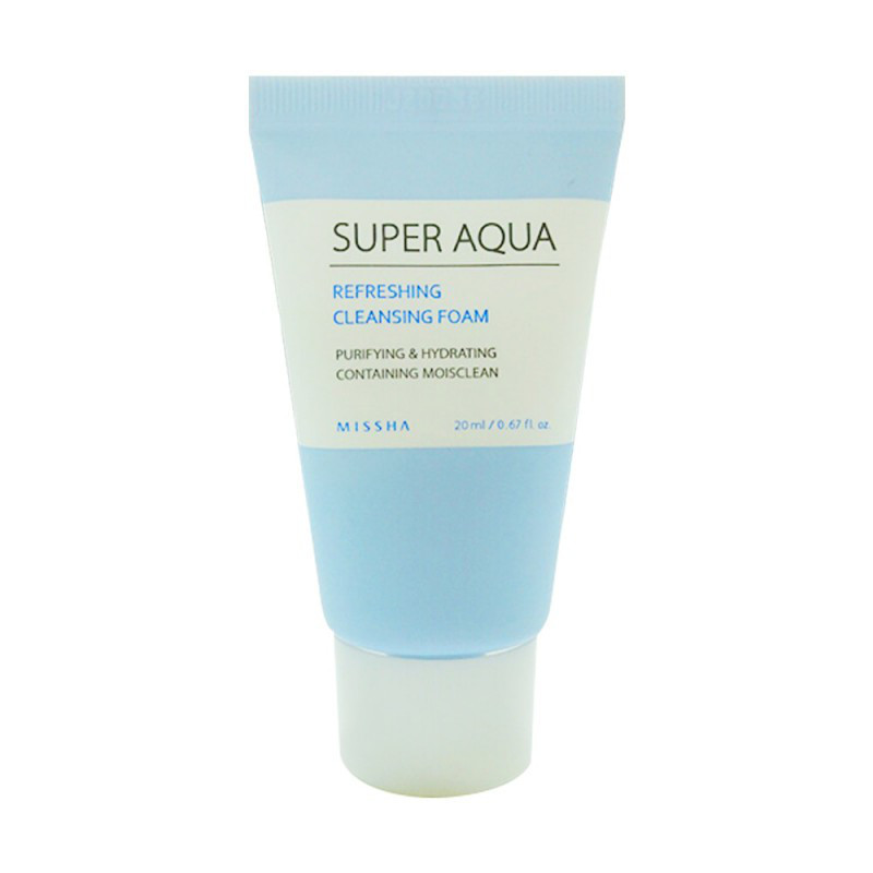 Очисна та освіжна пінка для обличчя MISSHA Super Aqua Refreshing Cleansing Foam 200 мл (764902)