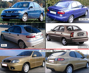 Фари передні для Daewoo Lanos / Sens '98-