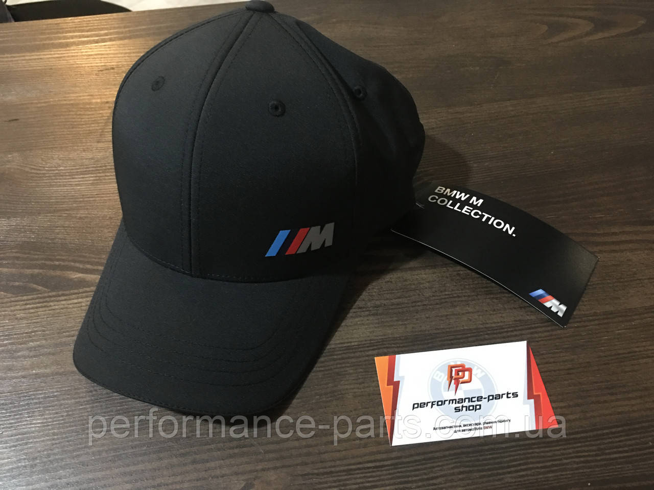 Кепка BMW Logo Cap M, чоловіча. Оригінал. Чорного кольору, фото 1