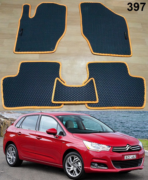 Килимки ЕВА в салон Citroen C4 (N) '10-18 / Citroen DS4 '11-18