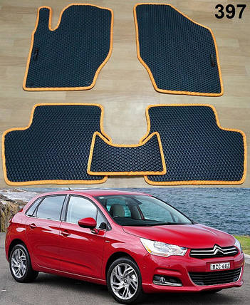 килимки ЄВА в салон Citroen C4 / DS4 '11-18, фото 2