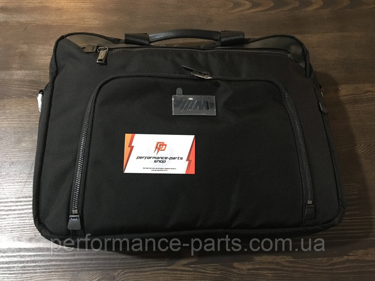 Сумка ділова BMW M Business Bag, 80222454768. Оригінал. Чорного кольору, фото 1