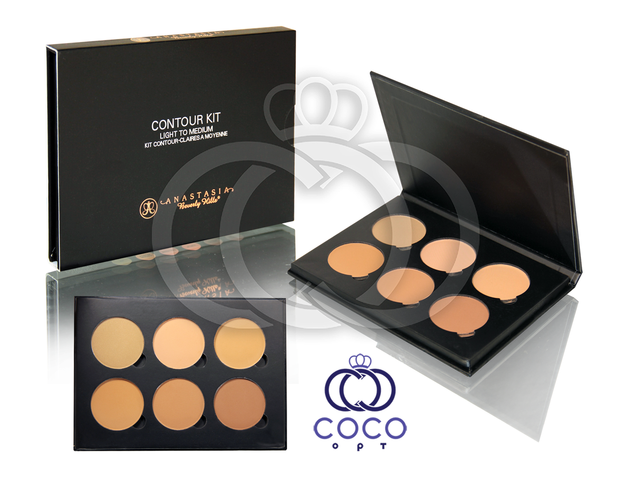 Палітра для контурингу Anastasia Beverly Hills Contour Kit, фото 1