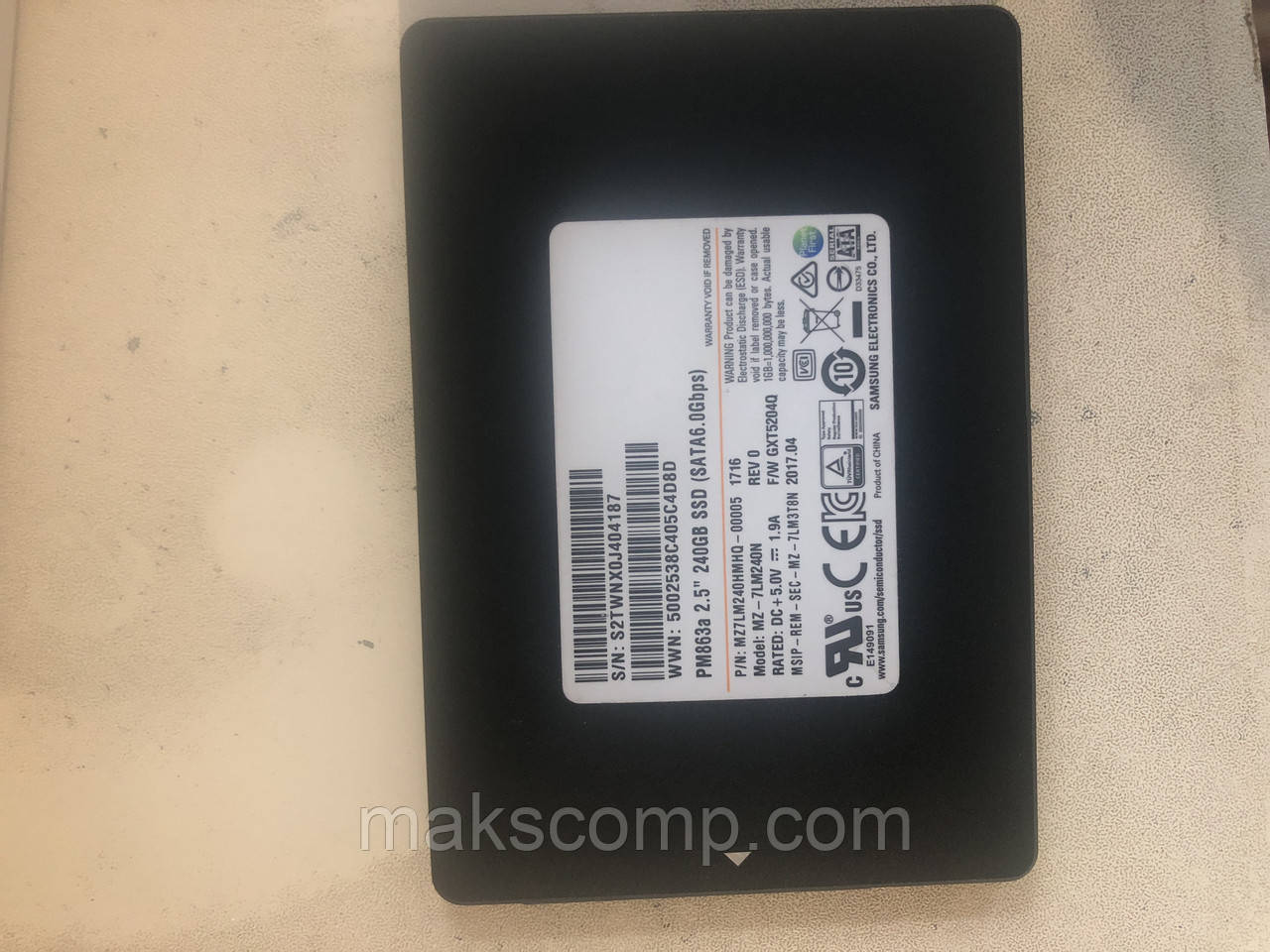 Samsung PM863a 240GB 2.5 Sata III