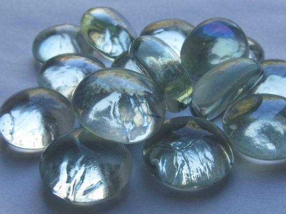 Купить Стеклянные камни декоративные прозрачные, цена 70 грн — Prom.ua ...