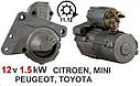 Редуктор стартера CITROEN C1 C2 C3 C4 C5 Xsara Mini Cooper PEUGEOT 1007 107 206 207 307 308 407 TOYOTA Aygo, фото 8