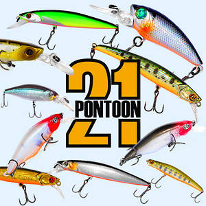 Воблери Pontoon 21