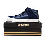 Високі шкіряні кеди Converse, фото 2