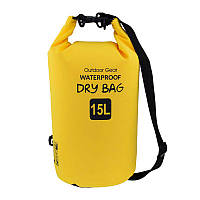 Waterproof Bag 15L Yellow