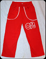 Штани підліток унісекс вишивка (від 5 до 8 років) начіс