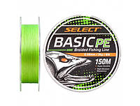 Шнур Select Basic PE 150m (салат.) 0.22mm 30lb/13.6kg