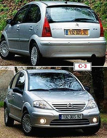 Дзеркала для Citroen C3 2002-09