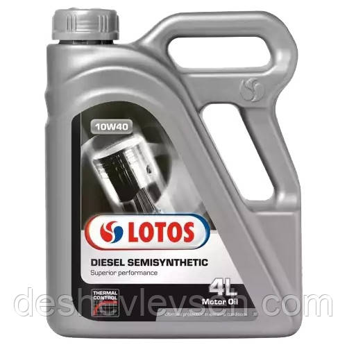 Масло LOTOS Semisynt. 10W40 4 л, (LOTOS), фото 1