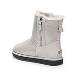 Жіночі уги на змійці UGG Australia Double Zip Classic (White) 36 розмір, фото 4