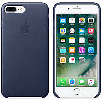 Чохол шкіряний Apple Leather Dark Blue для iPhone 7 Plus/8 Plus