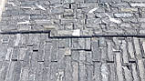 Мармуровий камінь облицювальний чорний 2хL см, фото 2