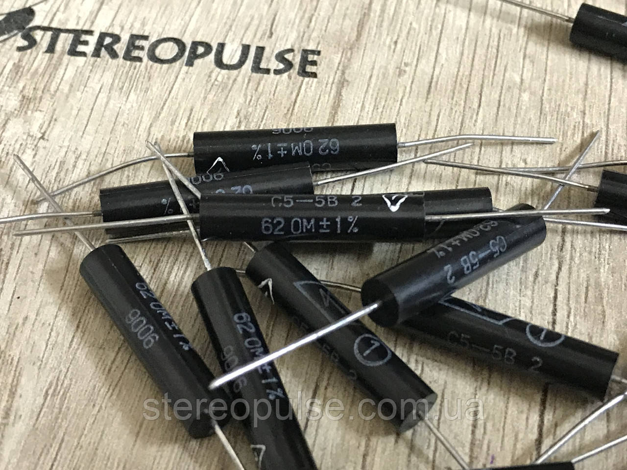 Резистор С5-5В-2вт 62 Ом 1%/