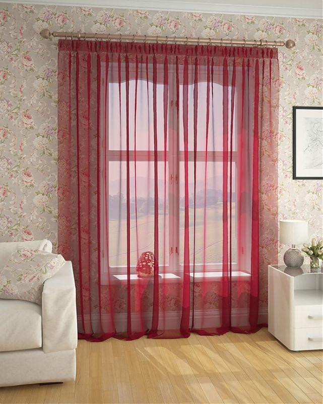 Готова тюль-вуаль Бордова (Бордо)