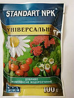 Удобрение комплексное минеральное Стандарт NPK Универсальное 100 граммов Агрохимпак