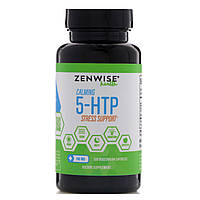 Zenwise Health, Средство для борьбы со стрессом с 5-гидрокситриптофаном, 100 мг, 120 шт, Киев