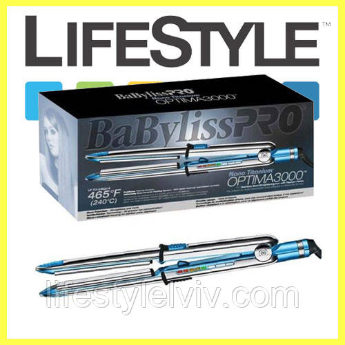 Професійна праска, плойка для волосся BaByliss PRO Optima 3000
